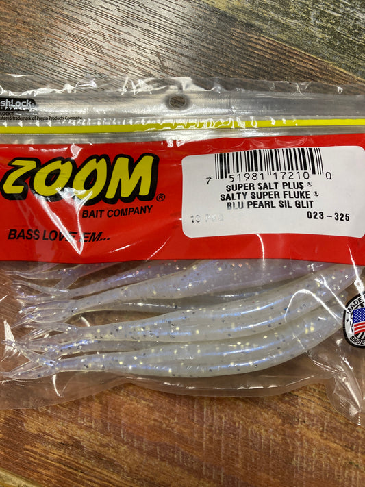 Zoom Super Fluke - Blue Pearl Silver Glitter