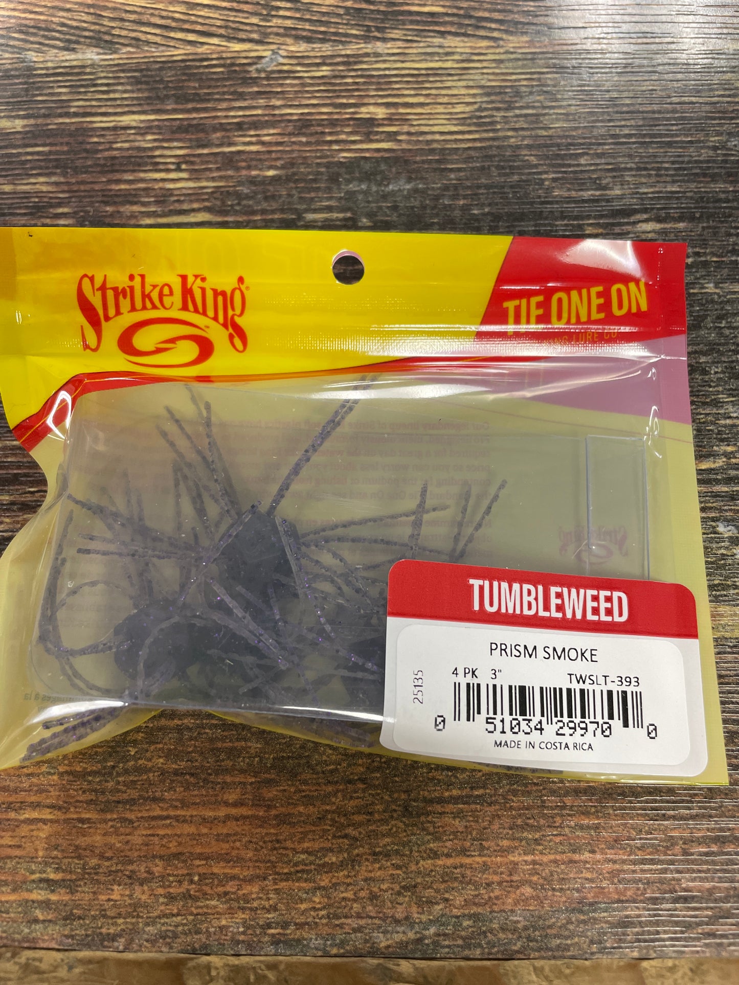 Strike King Tumbleweed Prism Smoke