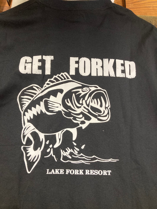 Get Forked T Shirt - Black - XL