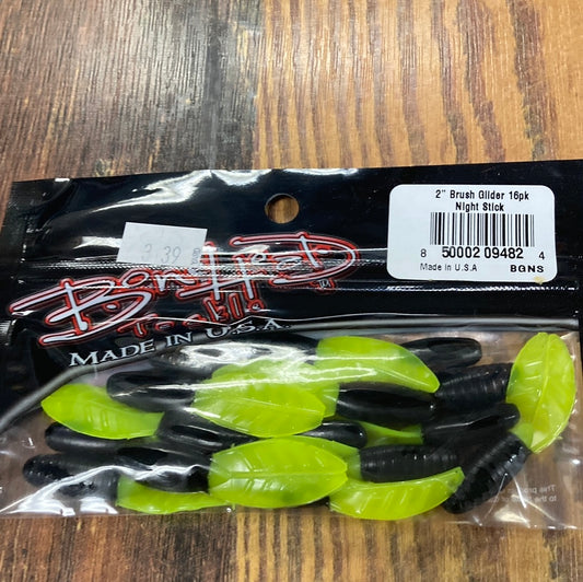 Bone Head Brush Glider 2" Night Stick