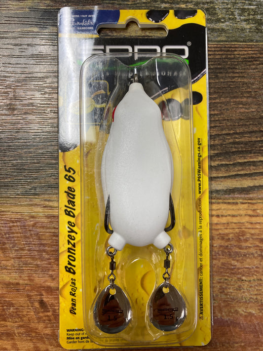 Spro Bronzeye Blade 65 - 5/8 oz. Albino