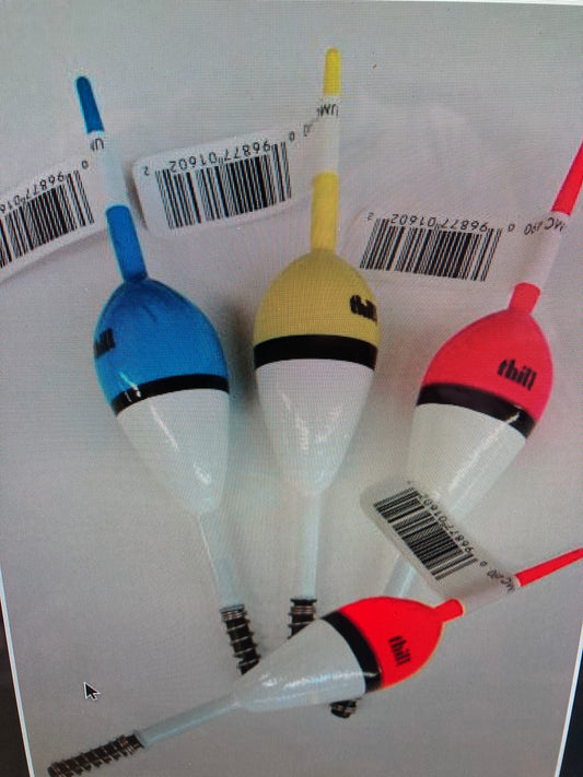 Thill Bubble Gum Bobbers 1"