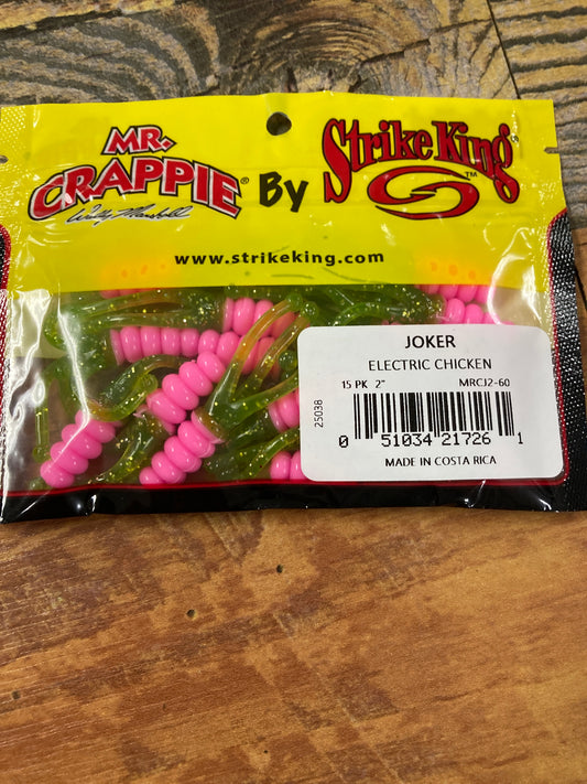 Mr Crappie Joker 2" Electric Chicken