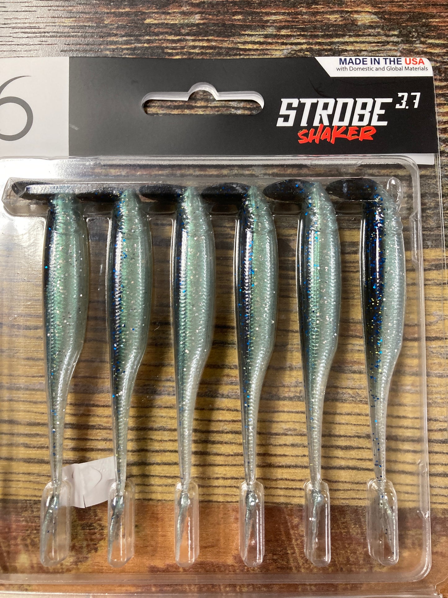 6th Sense Strobe Shaker 3.7 Treadfin Shad