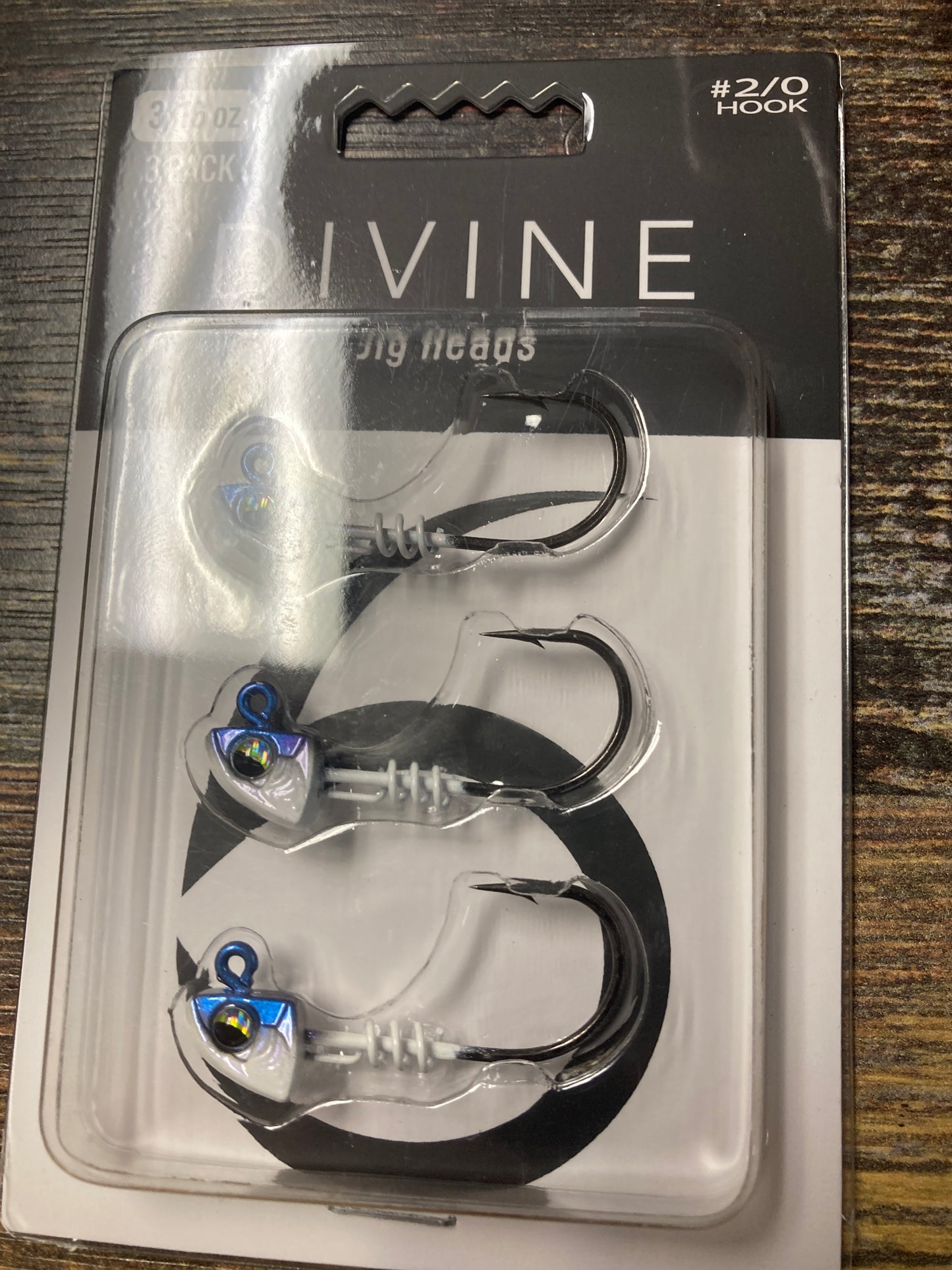 6th Sense 3/16 Divine Jig Heads 3/16 oz 2/0 Hook Baby Shad