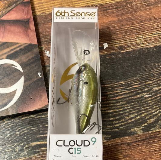 6th Sense Cloud 9 C15 - 1 oz. Shad Burst