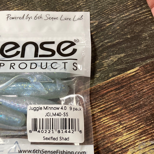 6th Sense Juggle Minnow 4" Sexified Shad