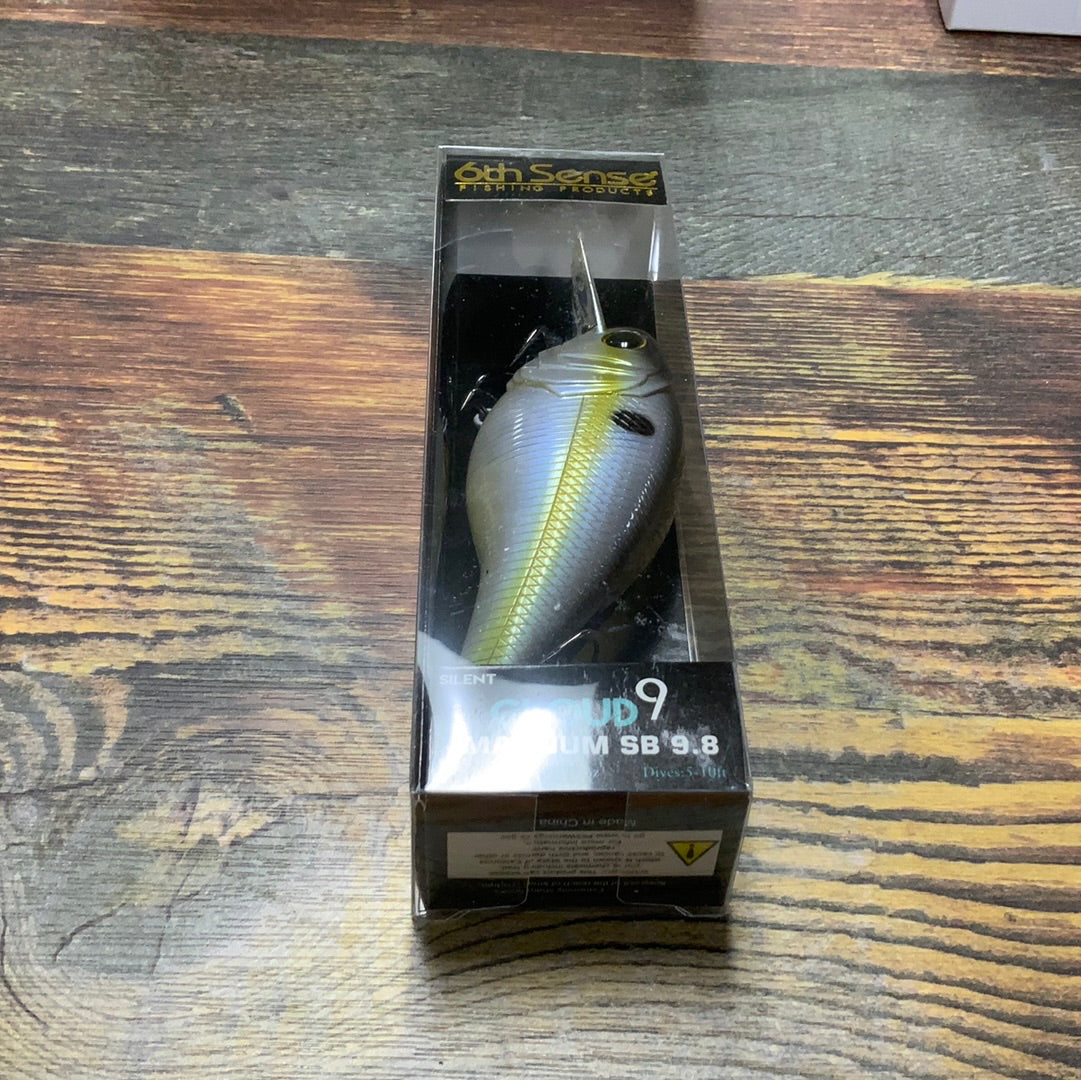 6th Sense Cloud 9 Magnum SB 9.8 - 1.5 oz. Shad Sense