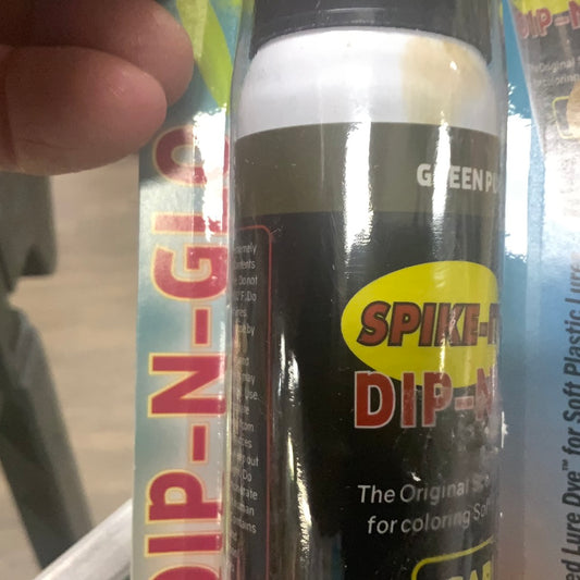 Spike It Dip-N-Glow Spray Green Pumpkin