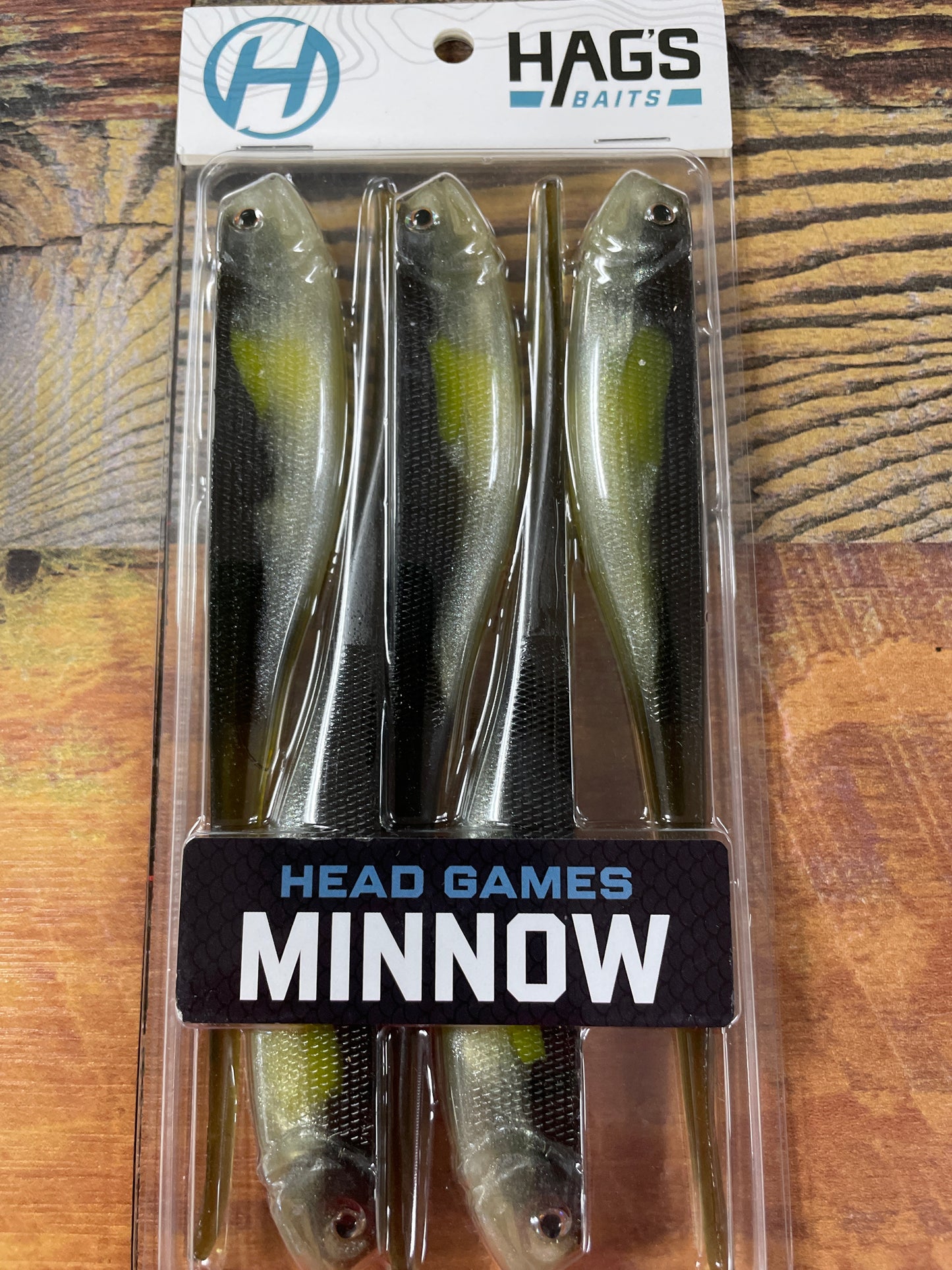Hags Baits Head Games Minnow 6” No Cap Shad