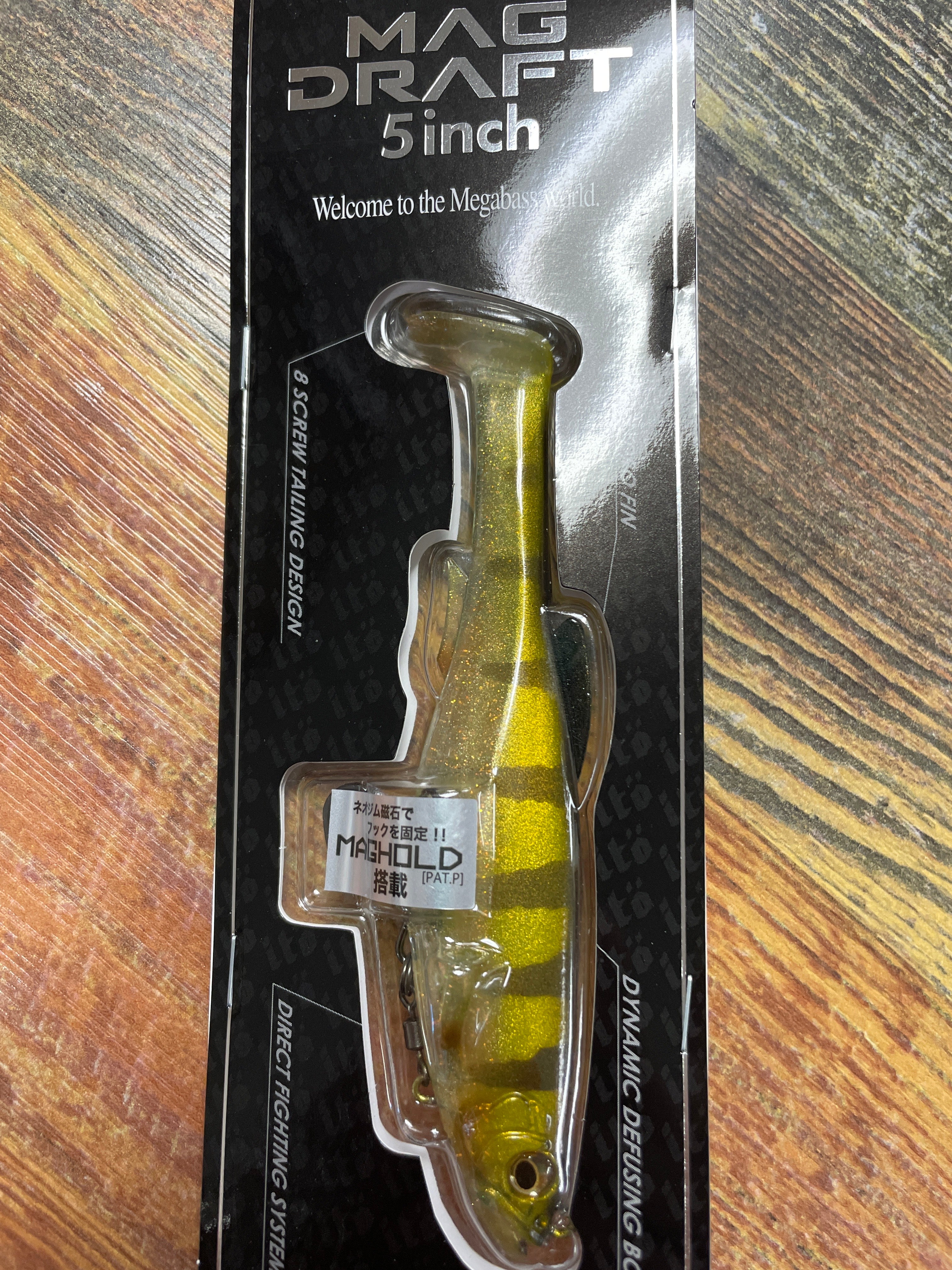 Megabass Mag Draft 3/4 oz. 5” Perch II – Lake Fork Resort