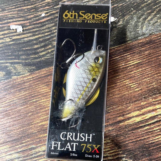 6th Sense Crush Flat 75X - 5/8 oz. Shad Fantasy