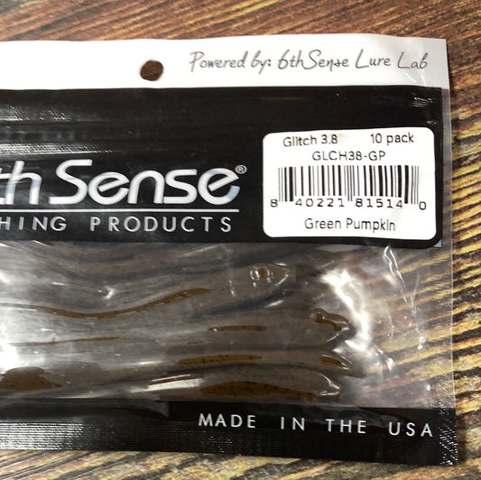 6th Sense Glitch 3.8" Green Pumpkin