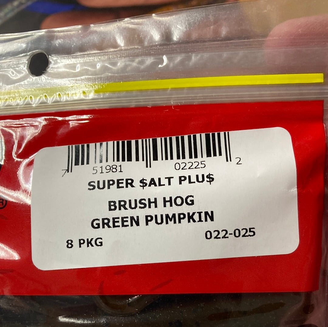 Zoom Brush Hog - Green pumpkin