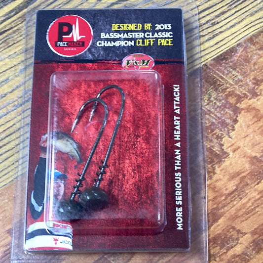 V&M Shakey Head 1/4 oz Green Pumpkin