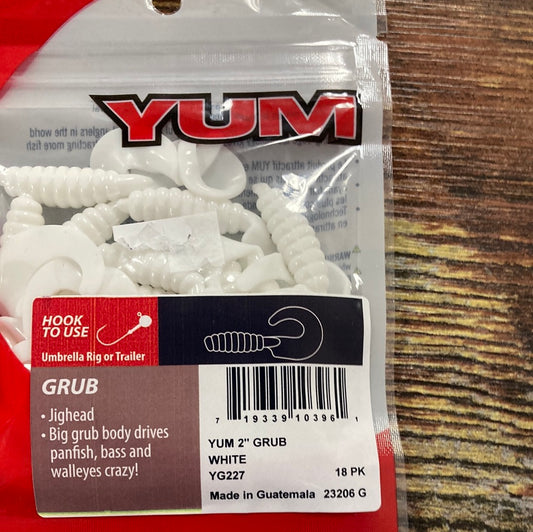 Yum 2” Grub White