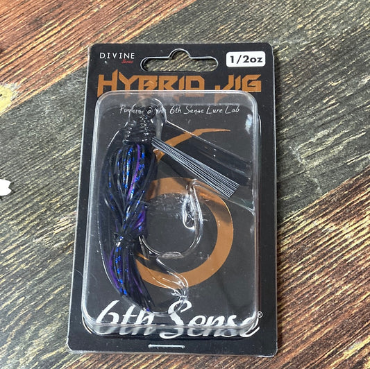 6th sense Divine Hybrid jig 1/2 oz Blacklight