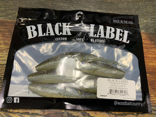 Black Label Hi Roller 5” Gizzard Shad