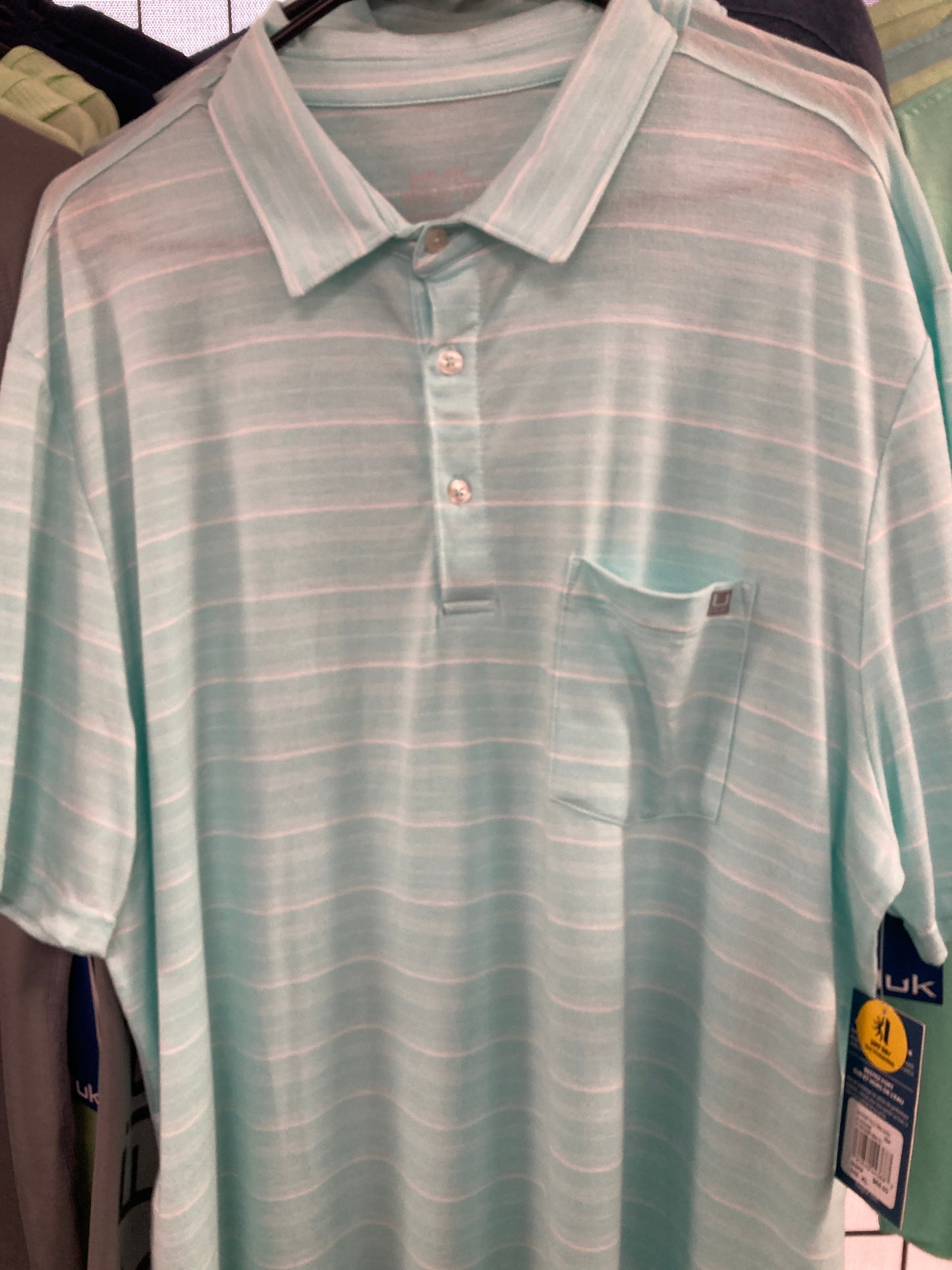 HUK Waypoint Polo Twin Lakes XL