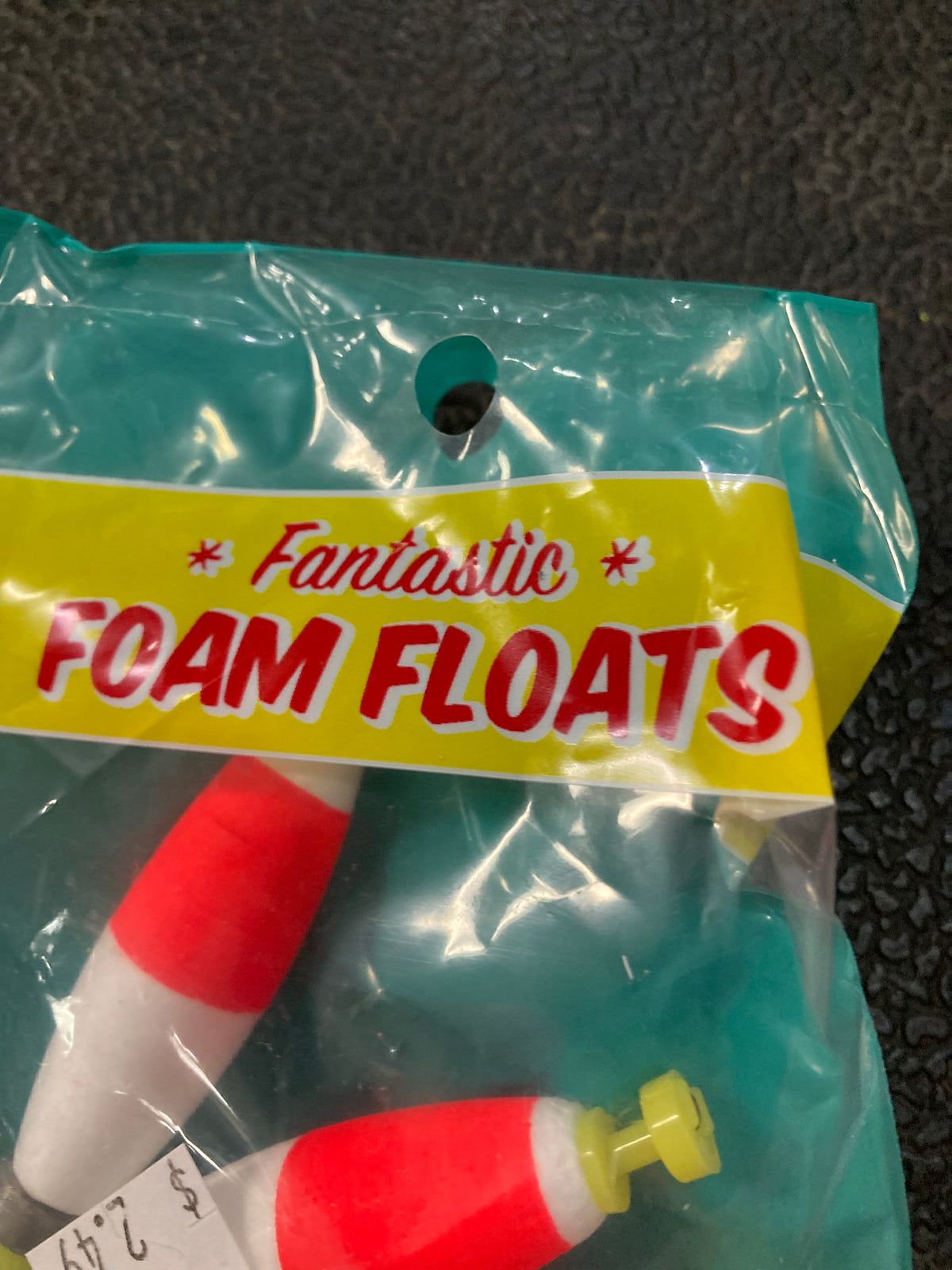 Thill Weighted Foam Floats 2" Red/White