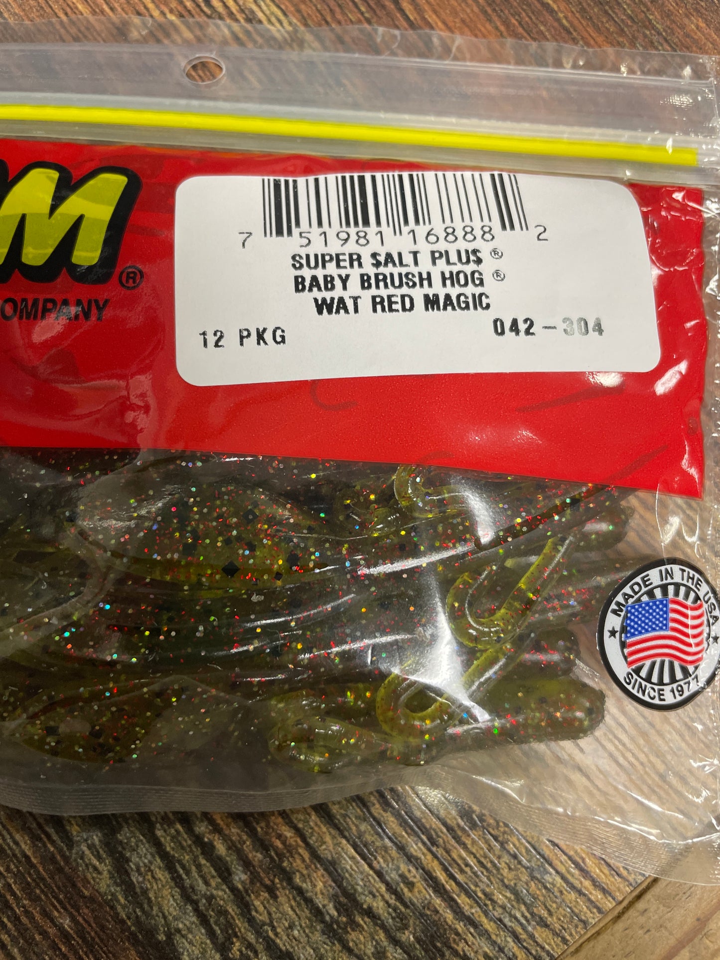 Zoom Baby Brush Hog - Watermelon Red Magic