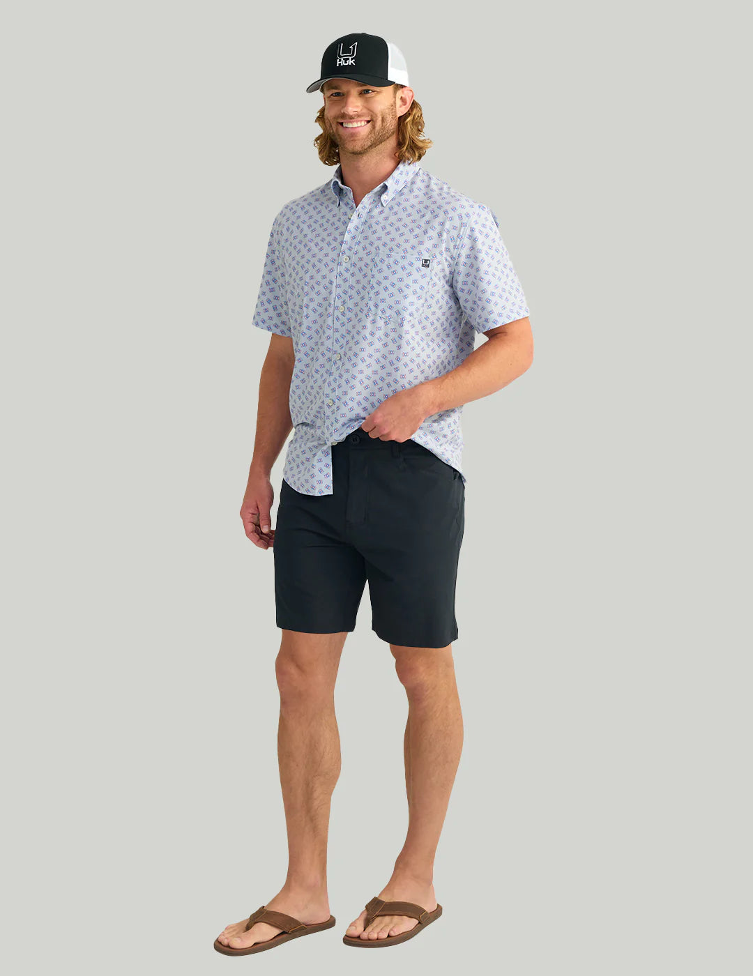 HUK Kona Short Black 32
