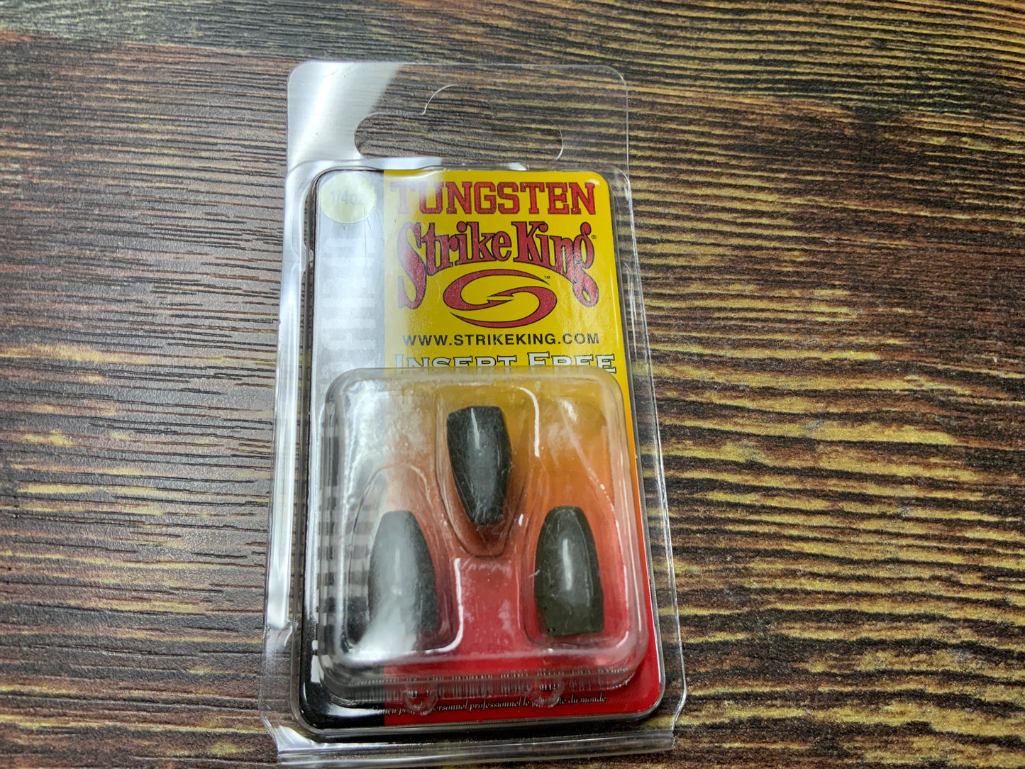 Strike King Tungsten 1/4 oz. Green Pumpkin