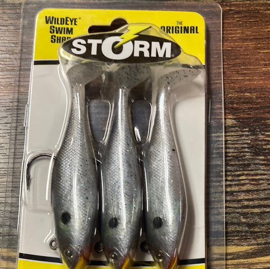 Storm Wildeye Swim Shad 4” Natural Shad