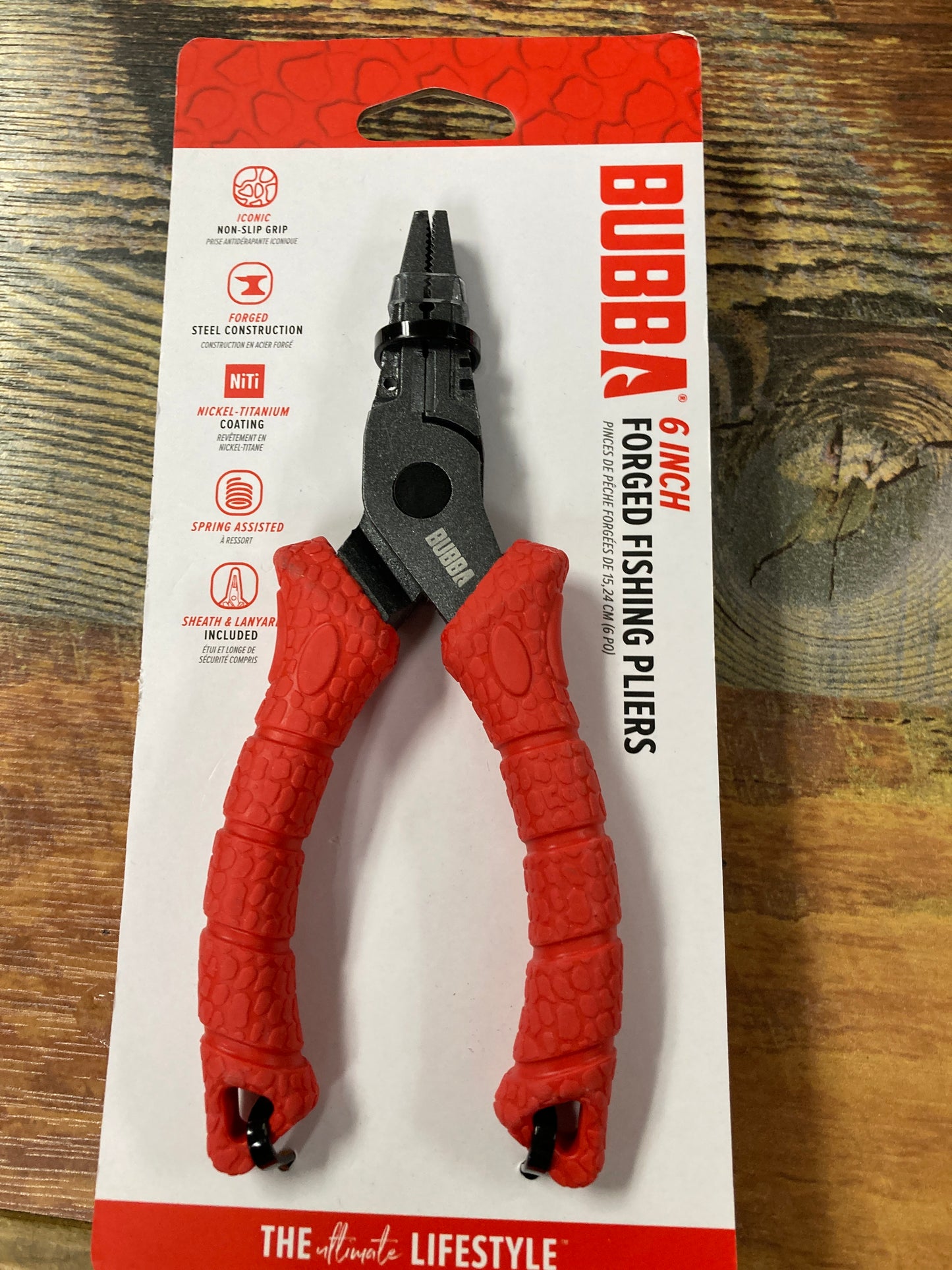 BUBBA Fishing Shears 6” Forged