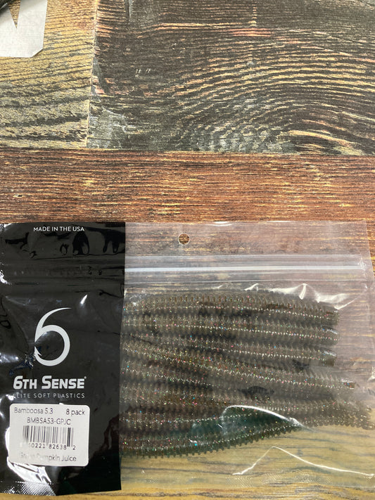 6th Sense Bamboosa 5.3" Green Pumpkin Juice
