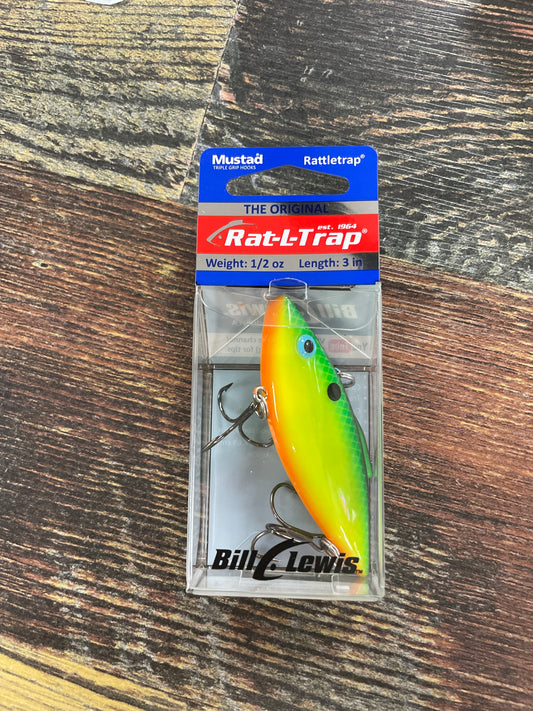 Rat-L-Trap 1/2 oz. 3" Chartreuse Shad