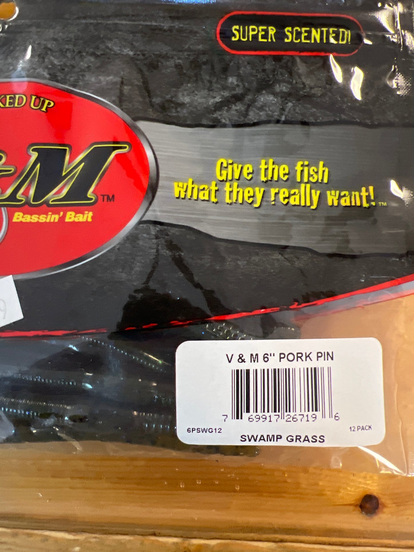 V&M Pork Pin 6” Swamp Grass