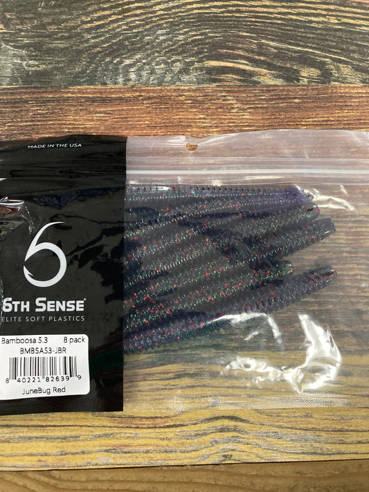 6th Sense Bamboosa 5.3" Junebug Red