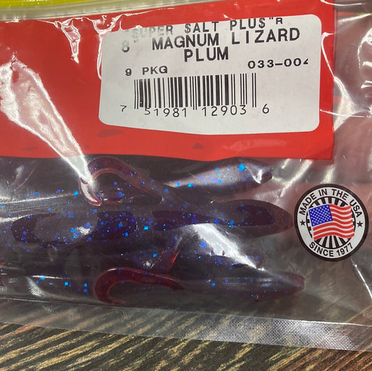 Zoom Mag Lizard 8" Plum