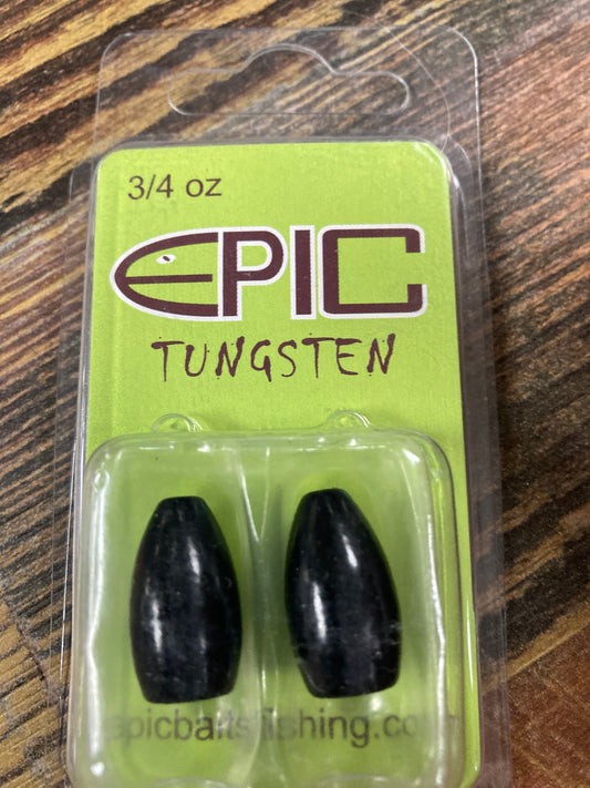 EPIC Tungsten Flippin Weight 3/4 oz. Black