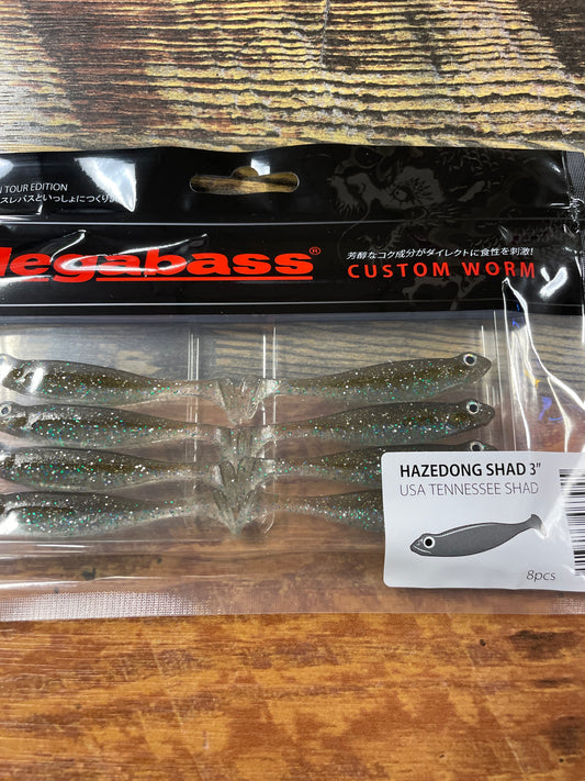 Megabass Hazedong 3” USA Tennessee Shad
