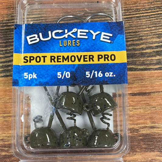 Buckeye Spot Remover 5/16 oz. 5/0 Green Pumpkin