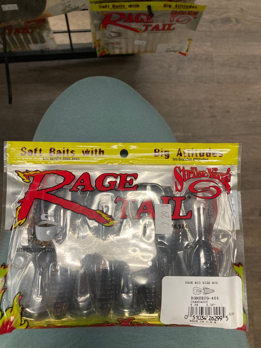 Strike King Rage Mid Size Bug 3.3" Crawdaddy