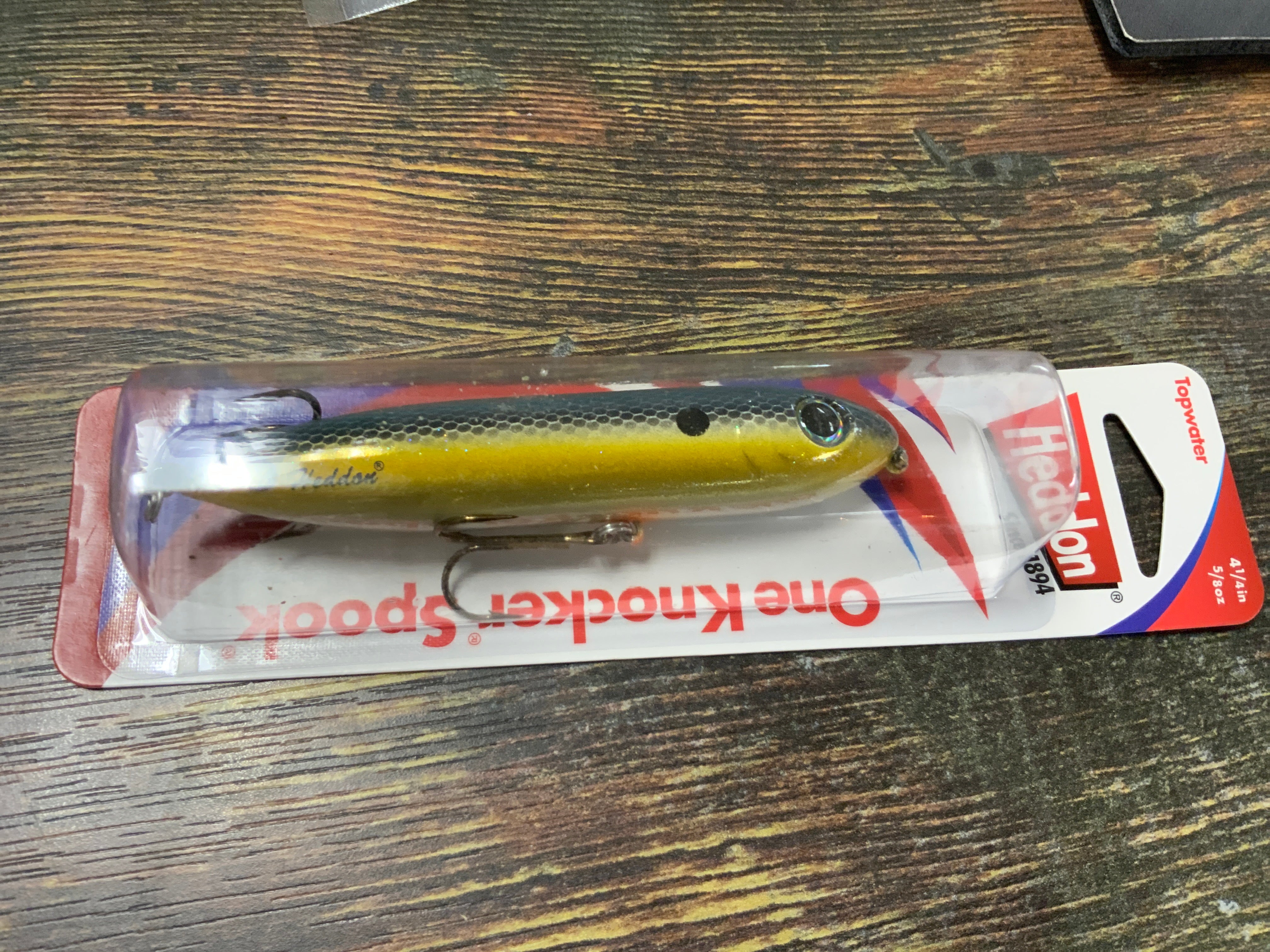 Heddon One Knocker Spook 5/8 oz. 4-1/2