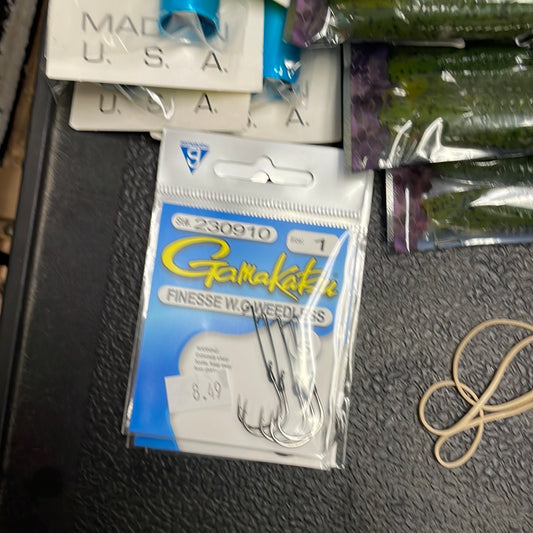 Gamakatsu Finesse WG Weedless Sz 1