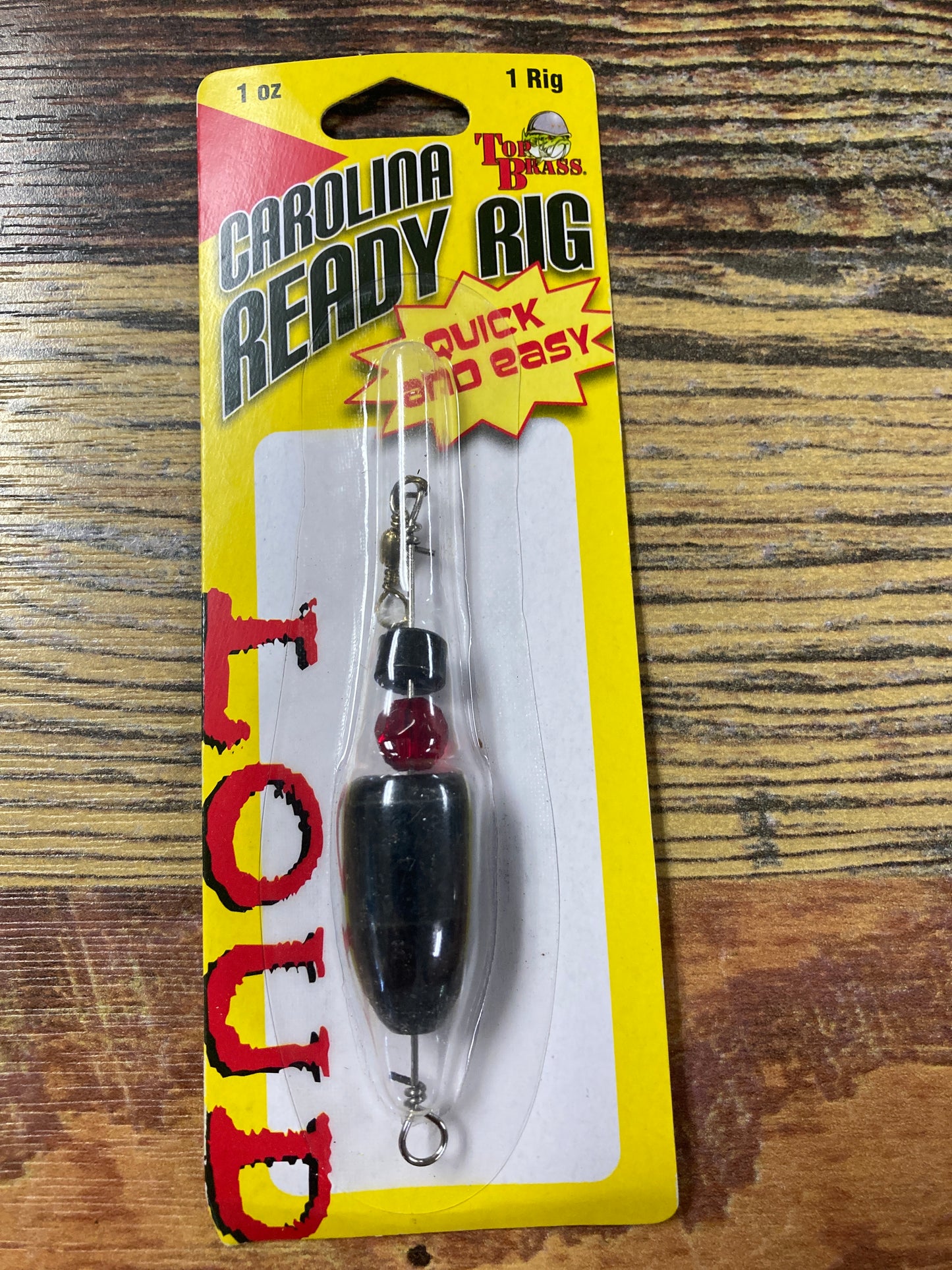 Top Brass Carolina Rig 1 oz. Black