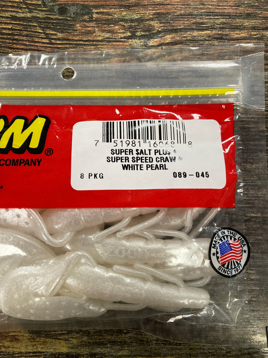 Zoom Super Speed Craw - White Pearl
