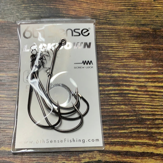 6th Sense Lockdown Hooks 5/0