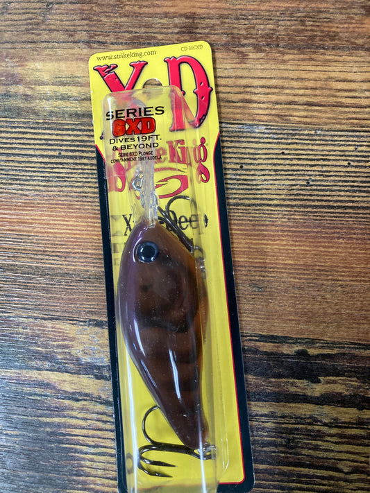 Strike King Pro Model 6XD Brown Phantom Craw
