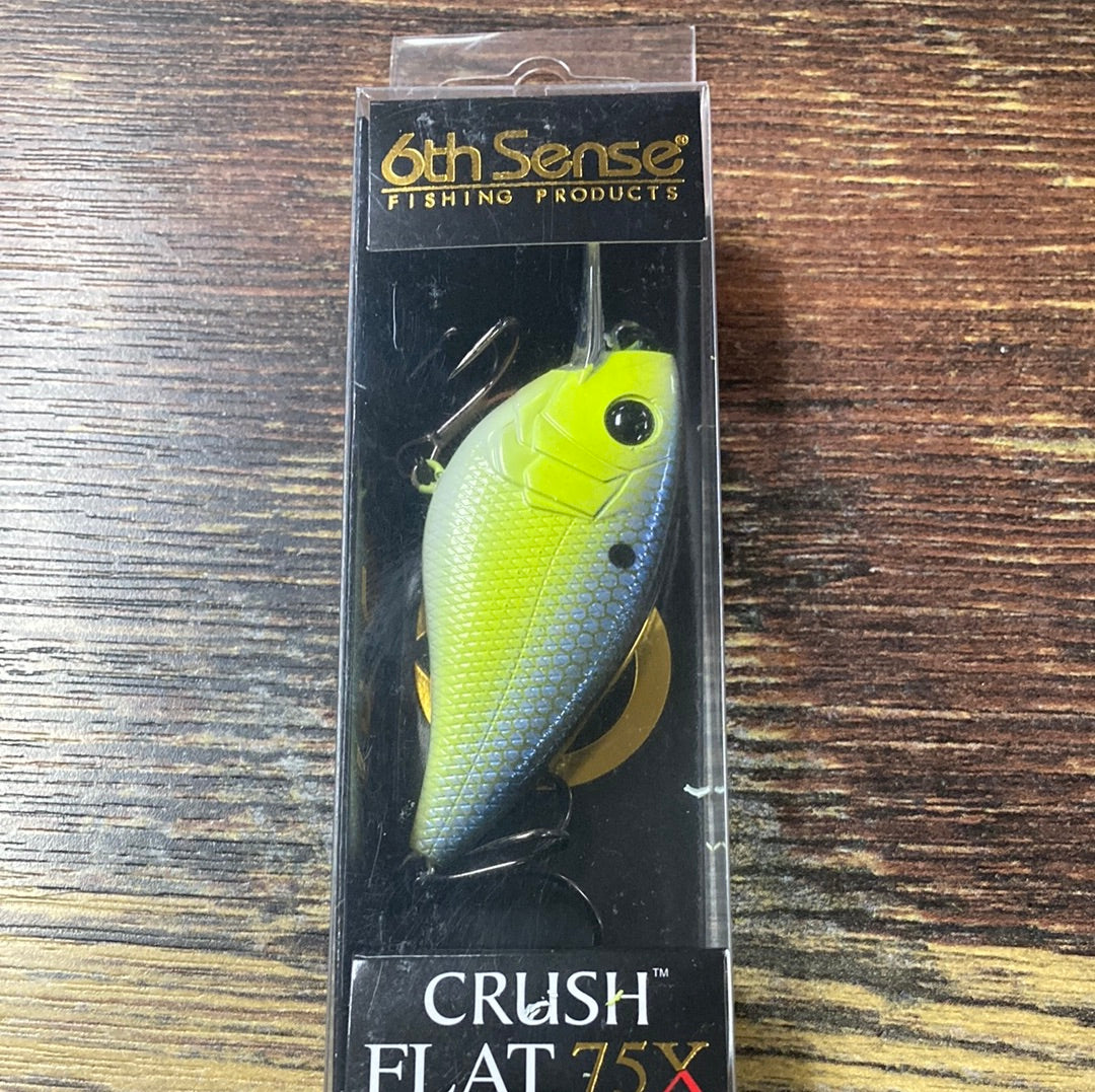 6th Sense Crush Flat 75X - 5/8 oz. Chartreuse Pro Blue
