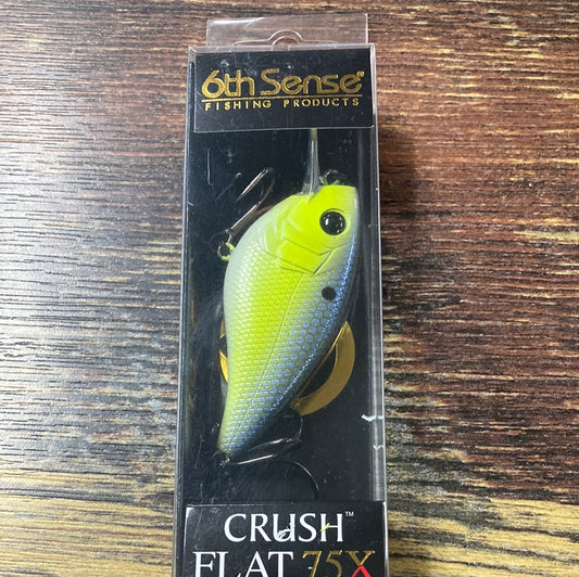 6th Sense Crush Flat 75X - 5/8 oz. Chartreuse Pro Blue