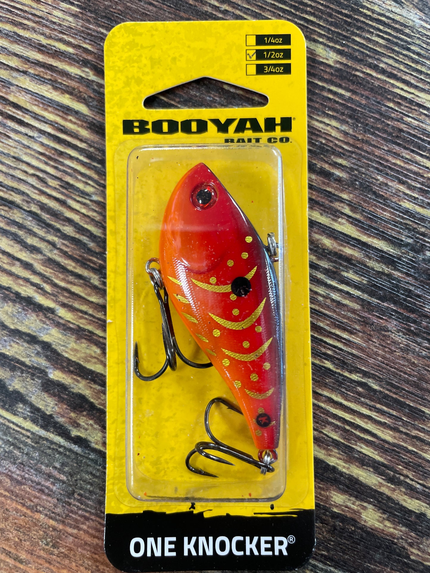 BOOYAH One Knocker 1/2 oz. Rayburn Red