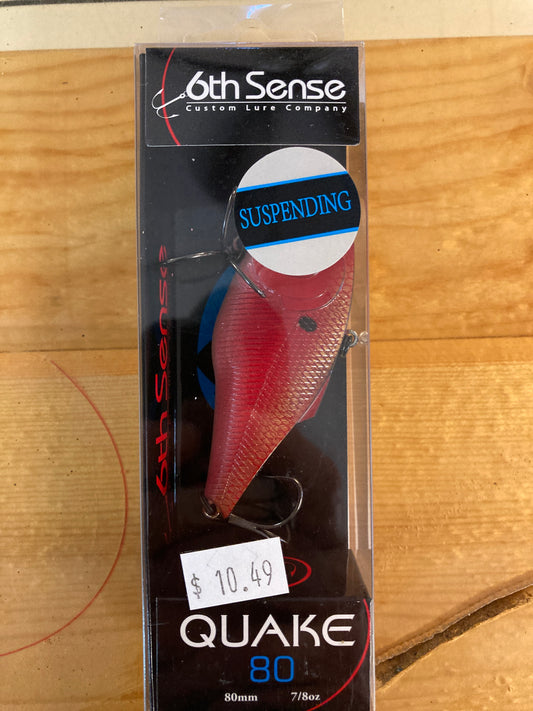 6th Sense Quake 80 - 7/8 oz. Red Proof