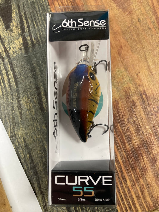 6th Sense Curve 55 - 3/8 oz. Gravel Crawl