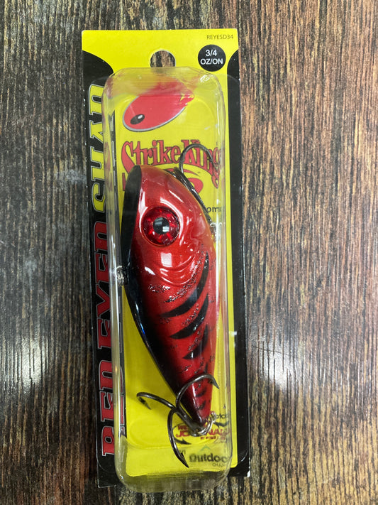 Strike King Red Eye Shad 3/4 oz. Delta Red